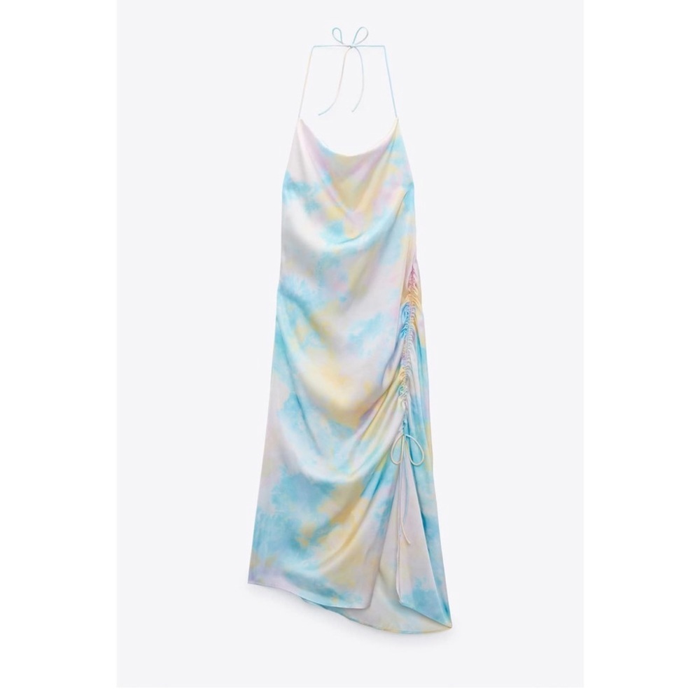 Zara Tie Dye Slip Dress